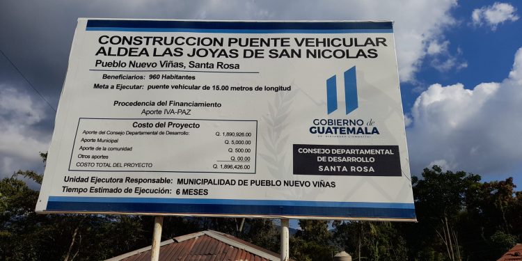 Santa Rosa: inauguran puente vehicular en Pueblo Nuevo Viñas