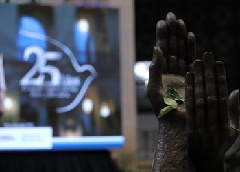 Conmemoran 25 años de la Firma de los Acuerdos de Paz
