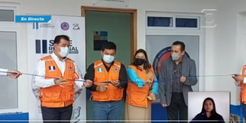 Inauguración sede regional de Conred en Alta Verapaz.