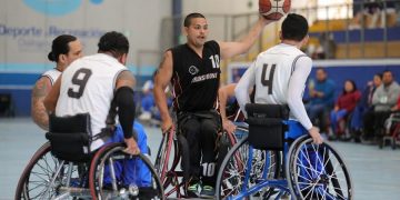 Personas con discapacidad participan en certamen de balonmano en el parque y centro deportivo Érick Barrondo.