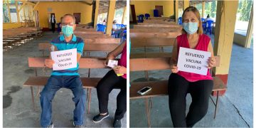 Escuintla: comienza proceso de inmunización de refuerzo a personas de tercera edad