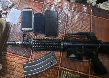 Policía detiene a tres personas e incauta un fusil en Nahualá