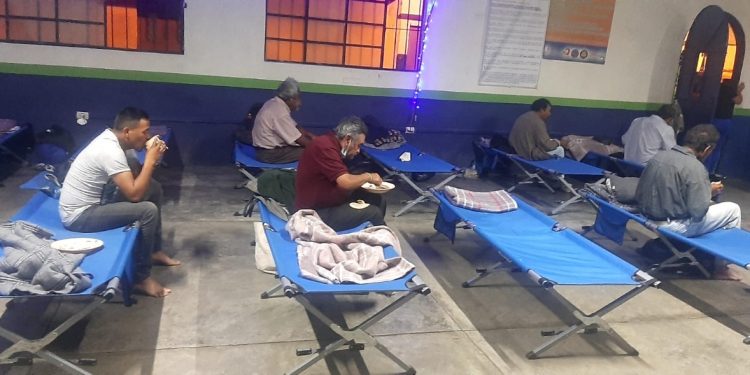 Albergues permanecerán habilitados en Nochebuena y Navidad