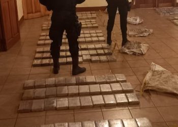 Más de una tonelada de cocaína decomisada en Petén