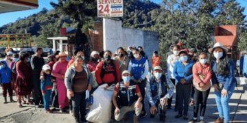 Pobladores de San Marcos se organizan para recolectar desechos y residuos sólidos de diferentes lugares del departamento.