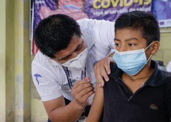 Jornada de vacunación en Tucurú, Alta Verapaz.