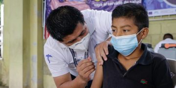 Jornada de vacunación en Tucurú, Alta Verapaz.