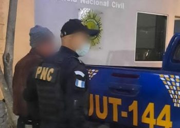 La policía mantiene patrullajes para garantizar la seguridad de los guatemaltecos