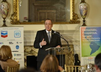 Mandatario Alejandro Giammattei