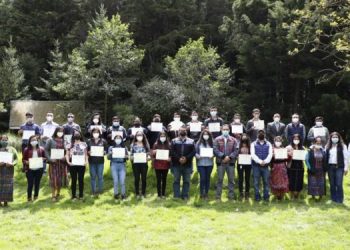 Personas que participaron en el programa de guardianes ecológicos