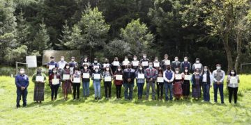Personas que participaron en el programa de guardianes ecológicos