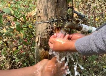 Vecinos de San Bartolo Aguas Calientes se benefician con proyecto de agua potable