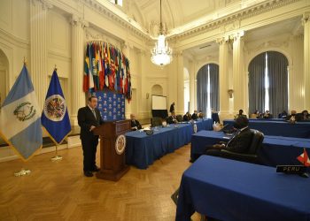 Presidente Giammattei destaca ante OEA avances en fomento de institucionalidad democrática y lucha contra corrupción