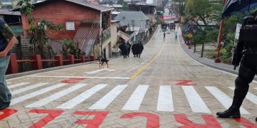 Inauguran mejoramiento de vía principal en Barillas, Huehuetenango