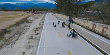 Pavimentación de tramo beneficia a 13 comunidades de Rabinal