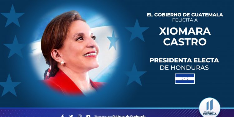 Xiomara Castro, electa presidenta de Honduras
