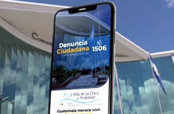 Aplicación móvil de Contraloría General de Cuentas fomenta la cultura de denuncia