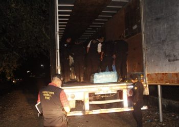 PNC decomisa más de 100 cajas de producto de contrabando en Petén