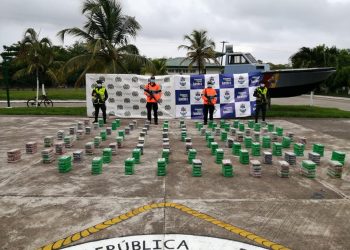 Fuerzas de seguridad de Colombia incautan más de tonelada y media de cocaína