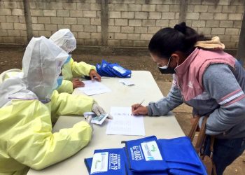 Ejército mantiene apoyo a la población a través de puestos de hisopado