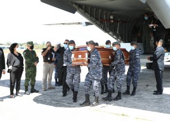 Autoridades de Guatemala y México recibieron los cuerpos de los connacionales fallecidos en Chiapas