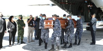 Autoridades de Guatemala y México recibieron los cuerpos de los connacionales fallecidos en Chiapas