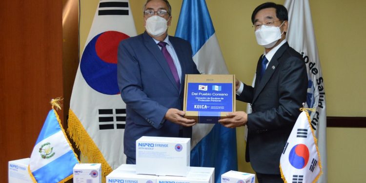 República de Corea otorga 18 mil kits de vacunación