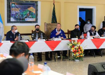 El presidente Alejandro Giammattei resaltó la importancia de la resolución de los problemas entre Nahualá y Santa Catarina Ixtahuacán.