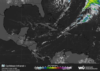 Se prevén lluvias ante el acercamiento de frente frío