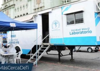 El MSPAS tiene habilidados varios laboratorios móviles para facilitar el acceso a pruebas de COVID-19 a la población.