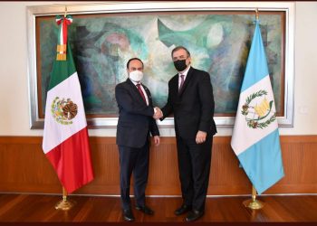 Cancilleres de Guatemala y México dialogan sobre abordaje de causas estructurales de la migración irregular