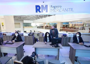 Las nuevas instalaciones del Registro Mercantil se encuentran en el tercer piso del Centro Empresarial Géminis 10, zona 10. /Foto: Mineco