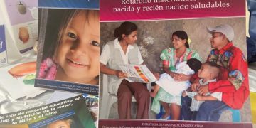 El material educativo promueve la nutrición adecuada para evitar riesgos de salud.