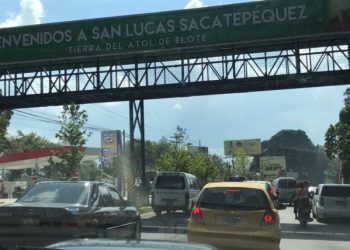 CIV informa sobre trabajos de construcción de paso a desnivel en San Lucas Sacatepéquez