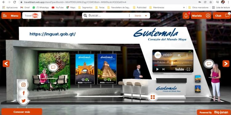 Guatemala participa en feria mundial Travel Blast