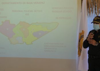 PNC informa sobre acciones de seguridad ciudadana en Baja Verapaz