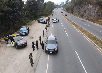 PNC mantiene operativos de seguridad en diferentes rutas del país