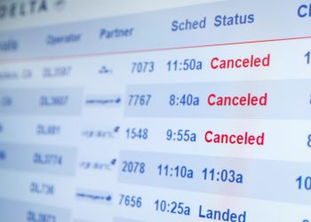 Cancelados en EE. UU. cerca 2 mil 500 vuelos en el primer día de 2022