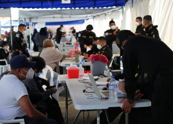 PNC continúa apoyando el Plan Nacional de Vacunación contra COVID-19