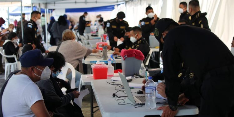 PNC continúa apoyando el Plan Nacional de Vacunación contra COVID-19