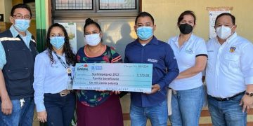 Familias de San Lorenzo, Suchitepéquez, reciben aporte del Programa Mundial de Alimentos