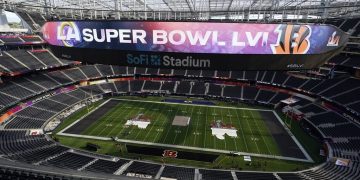 Super Bowl LVI impone récord en ventas de alimentos en el SoFi Stadium