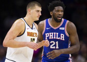 Nikola Jokic y Joel Embiid, elegidos jugadores del mes de enero en la NBA