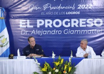 El mandatario Alejandro Giammatte hizo el llamado a los alcaldes a impulsar las obras para el desarrollo de El Progreso.