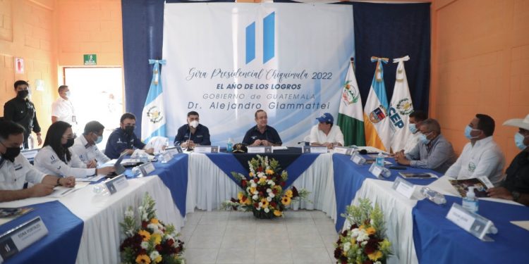 Gira presidencial 2022 en Chiquimula