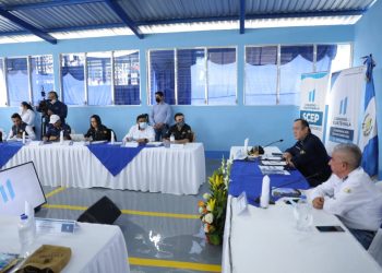 El mandatario Alejandro Giammattei lideró la gira presidencial en El Progreso.