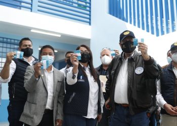 El mandatario Alejandro Giammattei resaltó la importancia del impulso de la educación.