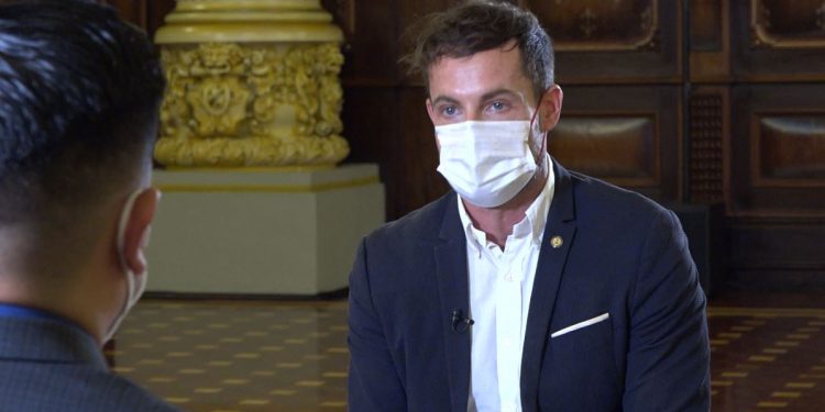 Marc Rondy, asesor de inmunización y punto focal de vigilancia para COVID-19 de la OPS para Guatemala