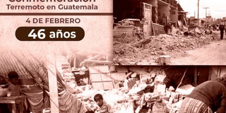 Hacen llamado a la reflexión tras 46 años del terremoto de 1976