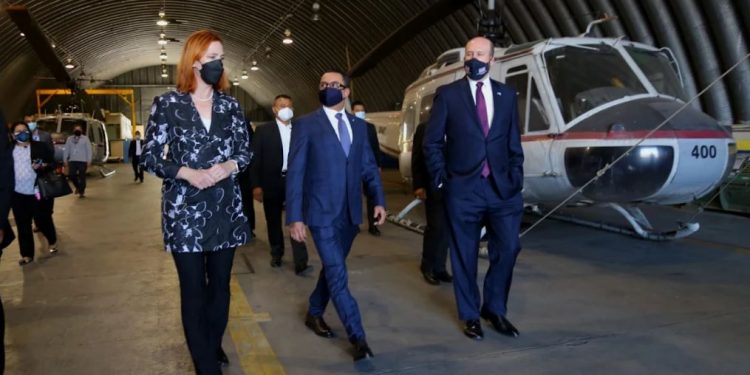 Heide Fulton, subsecretaria adjunta de la Sección de Asuntos Antinarcóticos y Aplicación de la Ley (INL) de los Estados Unidos.